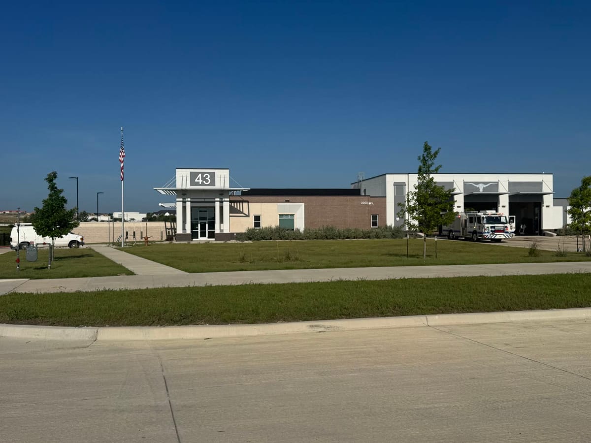 Fort Worth Fire Station No. 43 — plumbing project in Fort Worth, TX