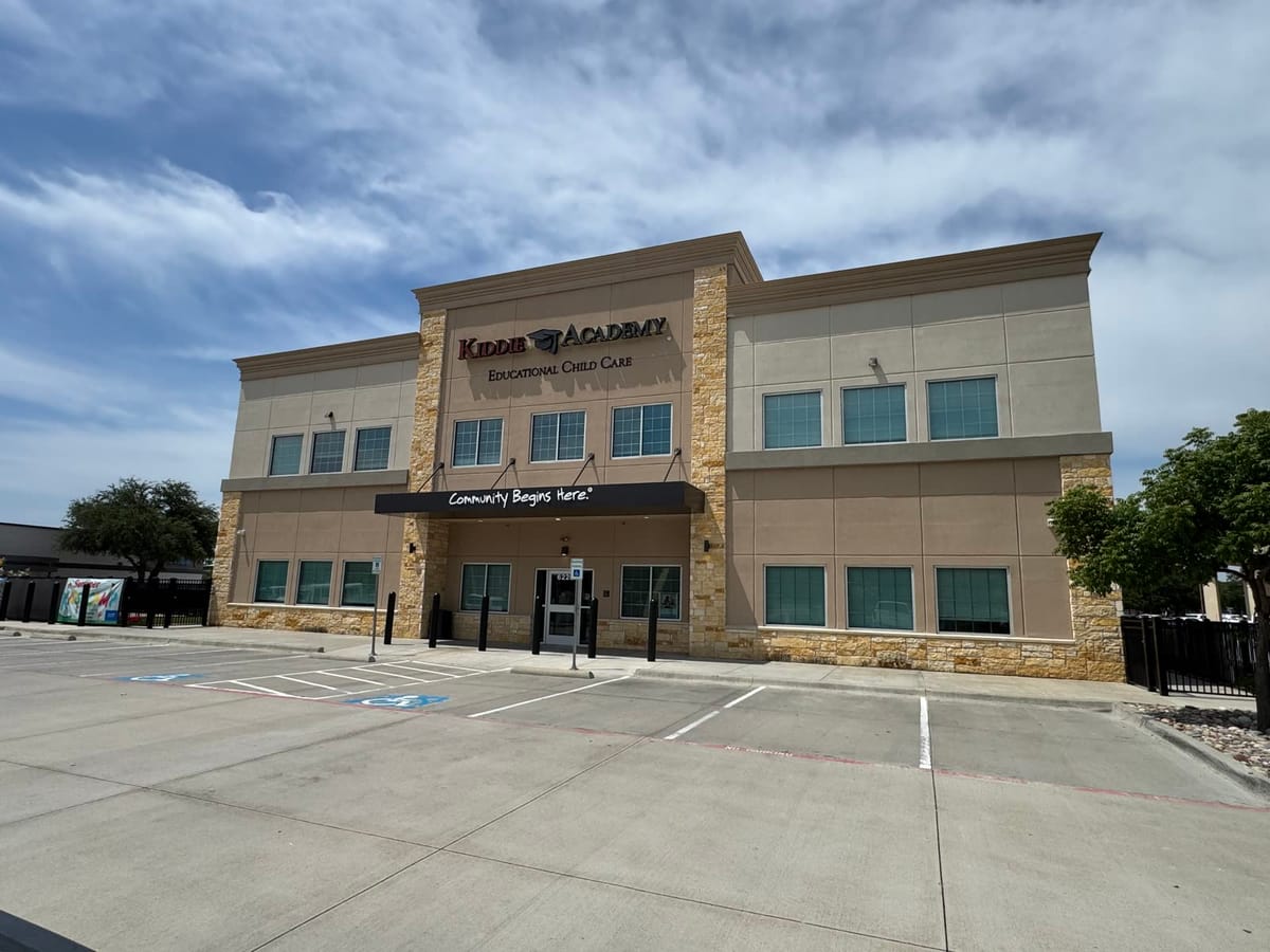 Kiddie Academy — Education plumbing project in Dallas, TX